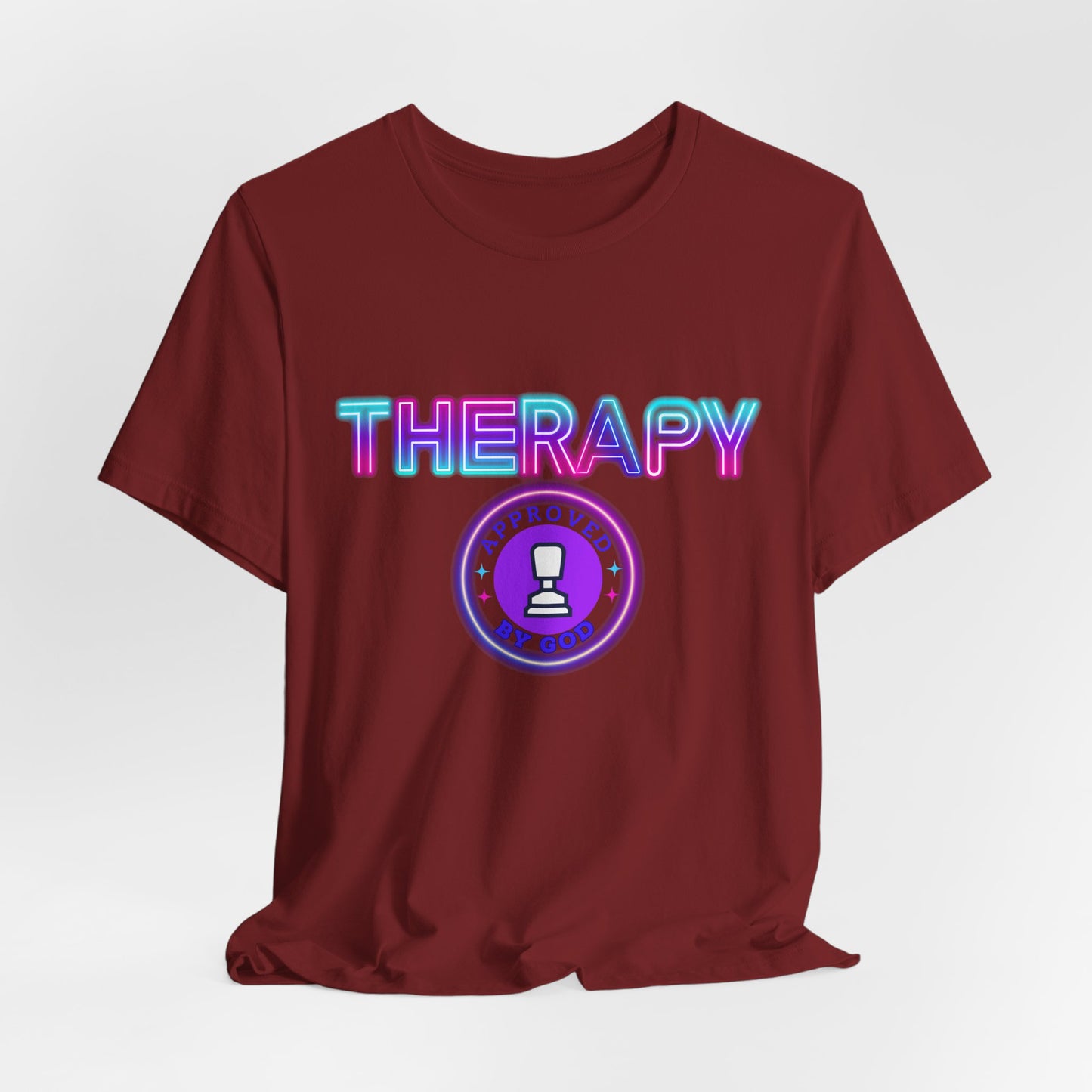 Mental Health Shirts, Mental Health Care Gifts, Inspirational Shirts, Therapy T-shirts, Therapy Works, Motivational T-Shirts, Religious Tees