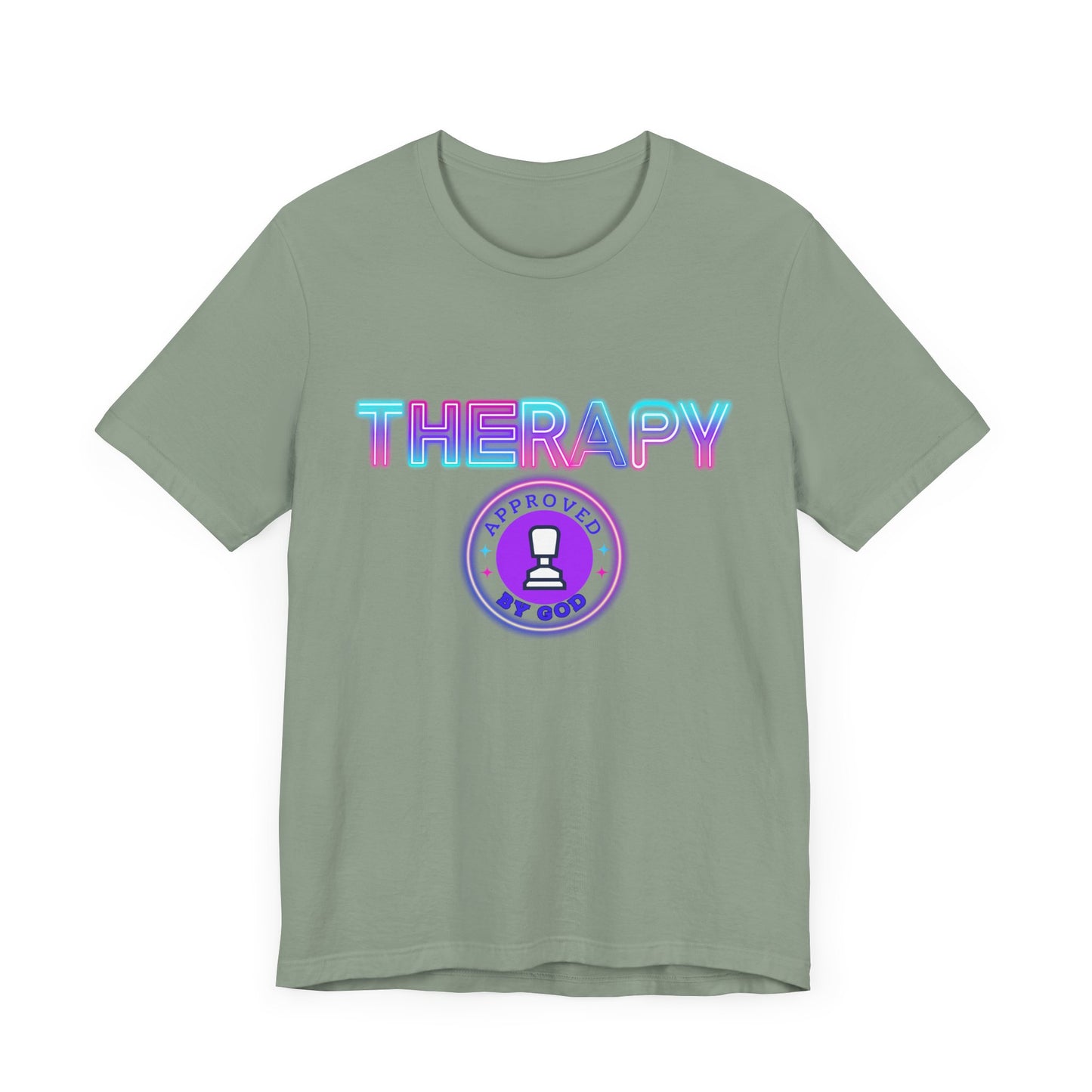 Mental Health Shirts, Mental Health Care Gifts, Inspirational Shirts, Therapy T-shirts, Therapy Works, Motivational T-Shirts, Religious Tees
