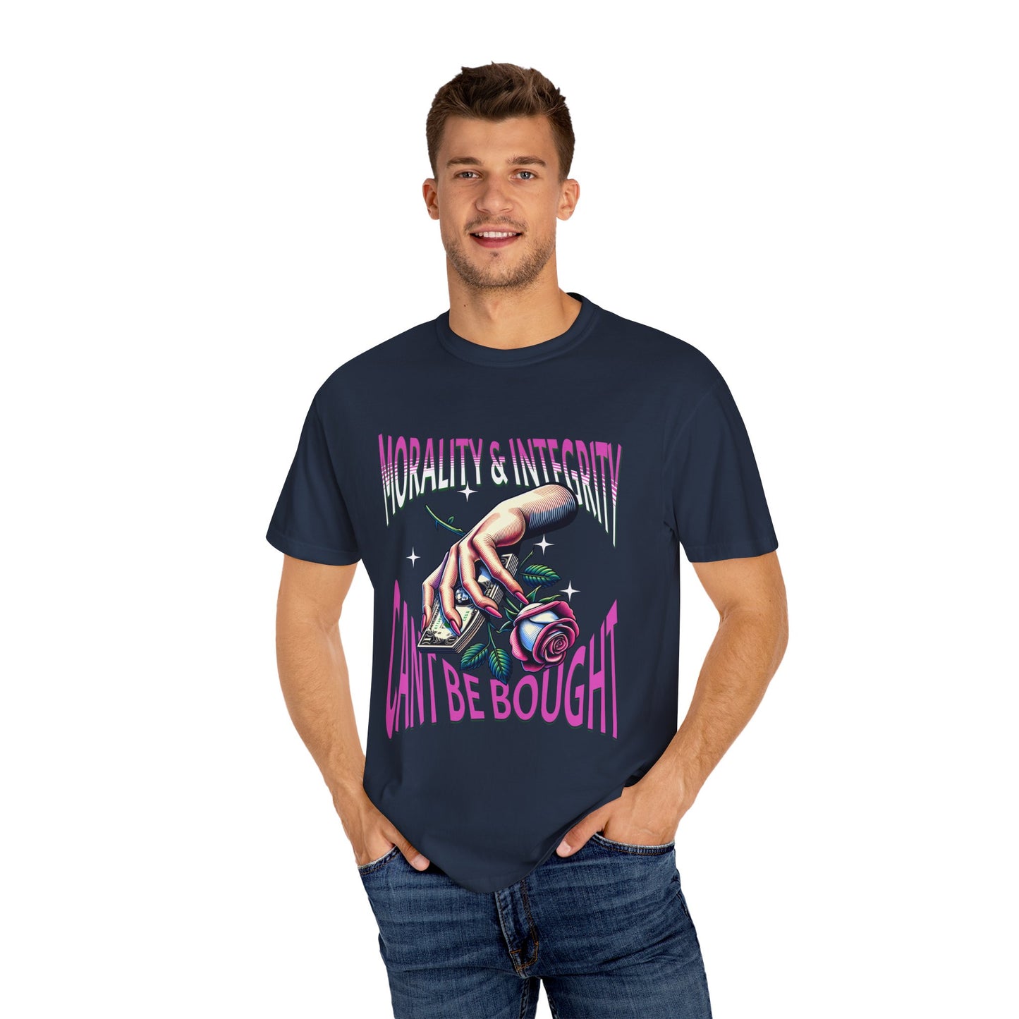 Morality & Integrity Can’t Be Bought T-Shirts, Inspirational T-Shirts, Unisex Morality Shirts, Motivational Shirts for a Gift, Integrity Shirts