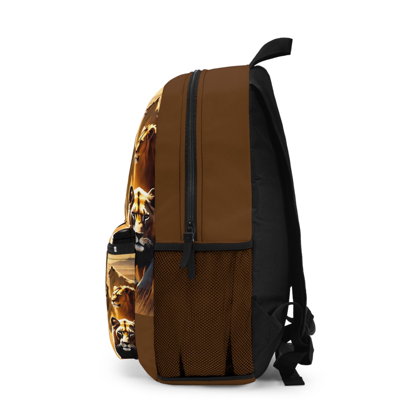 Melanin Queen Backpack - Unique Art Backpack, It's in the Gene's Eco-Friendly Backpack, Animal Design Gift, Boho Style Accessory Bag