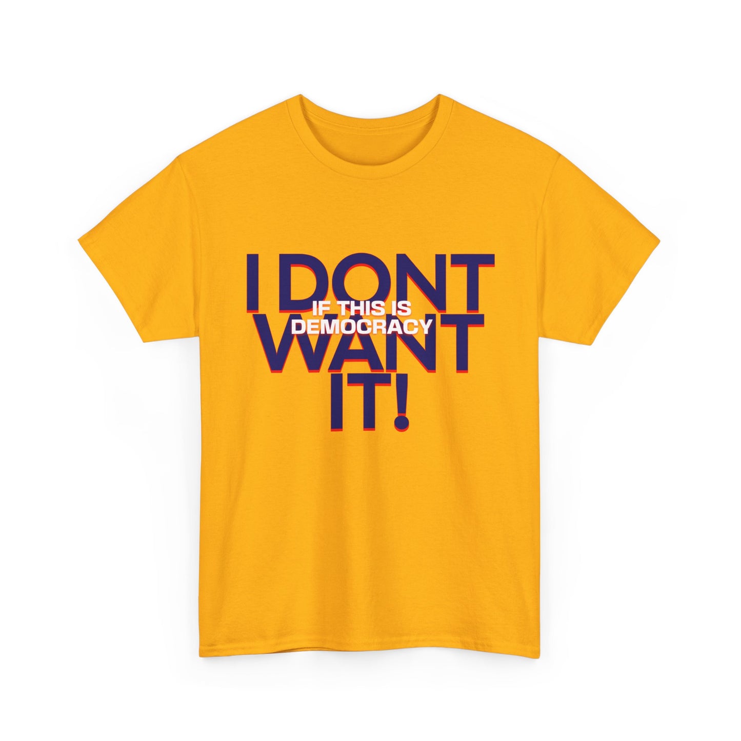 Democracy Denied Shirts, Unisex Political Statement Tees, Activism Social Justice Shirts, Political Apparel for Men & Women, Social Commentary Tees