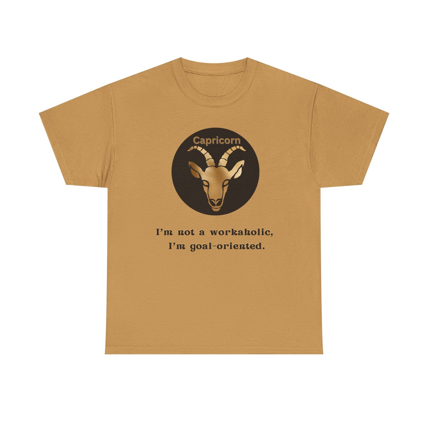 Capricorn T-Shirt, Capricorn Horoscope Gifts, Birth Month Gifts, Zodiac Sign T-Shirt Gifts, Astrology T-Shirt, Unisex Heavy Cotton Tee