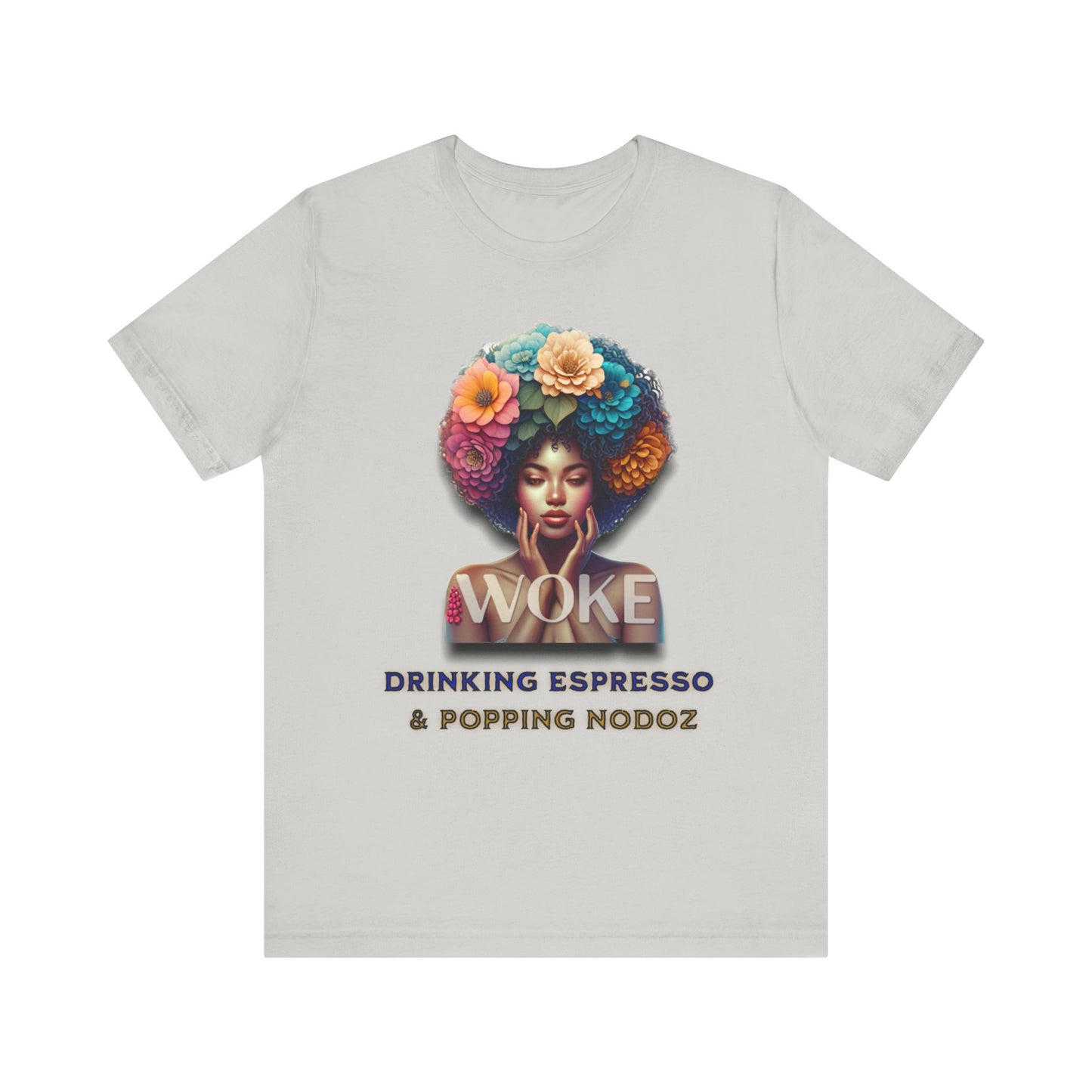 Woke Because We Can't Sleep on our Government, 92% Black Woman's Power Shirt, Melanin Women T-Shirts, Black Girl Magic T-Shirts,