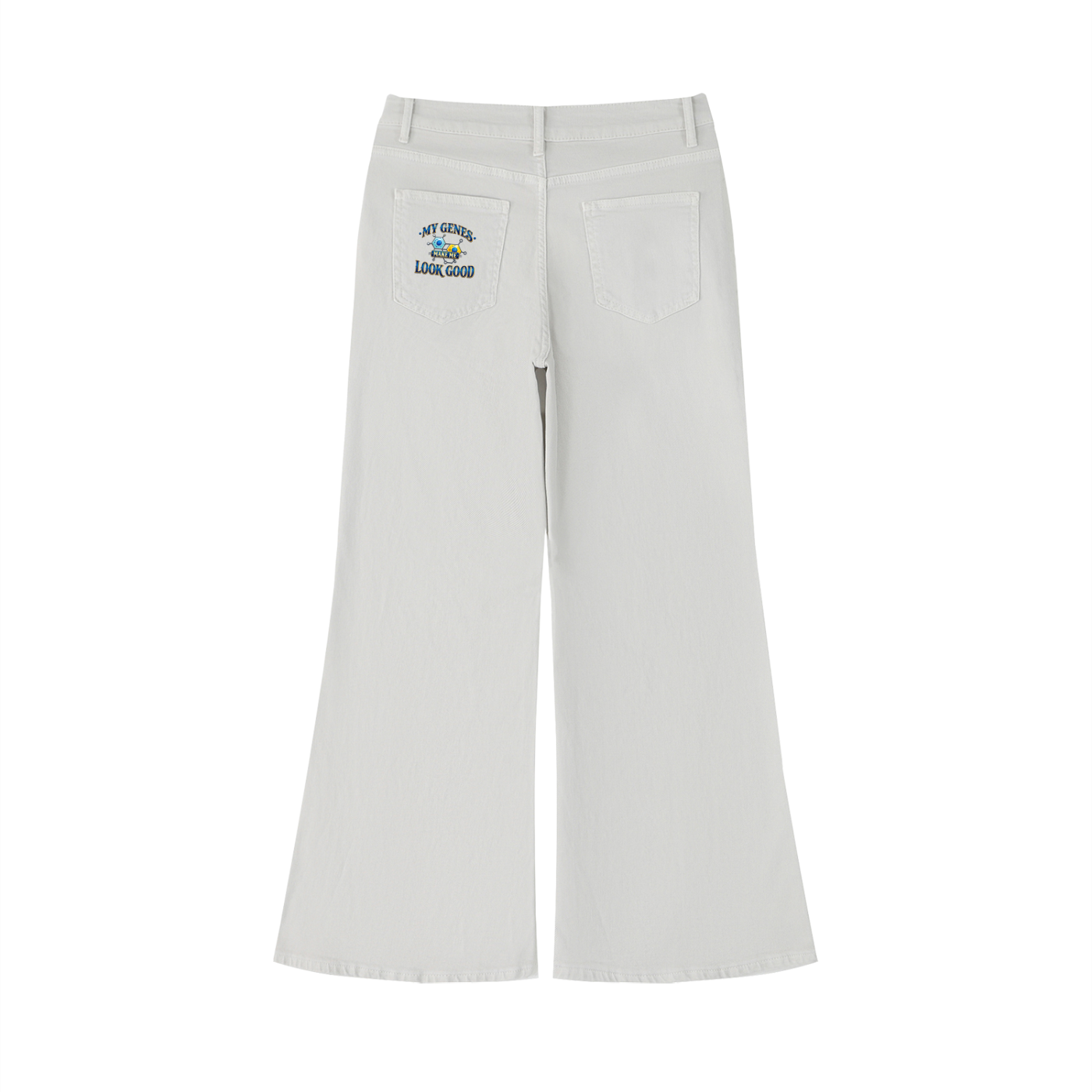 Women's Vintage Wash Flared Leg Jeans