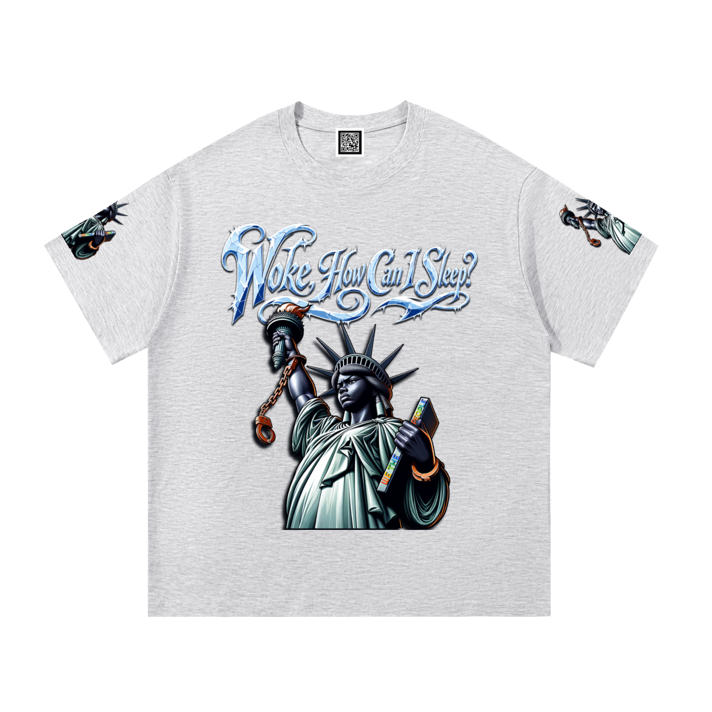 "Woke" Unisex Essential Cotton Graphic T-Shirt