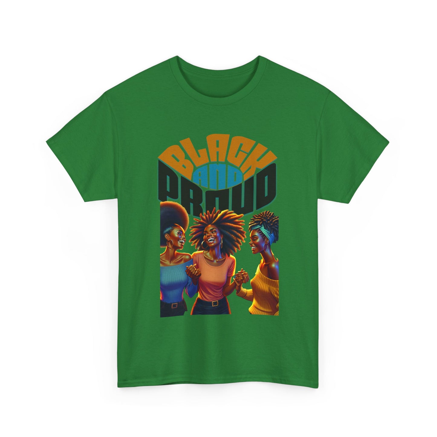 Black and Proud: Sisters United Shirt, Black Culture Shirts, Melanin Power, Black Girl Magic Shirts, African American T-Shirts, Nubian Queens T-Shirts,