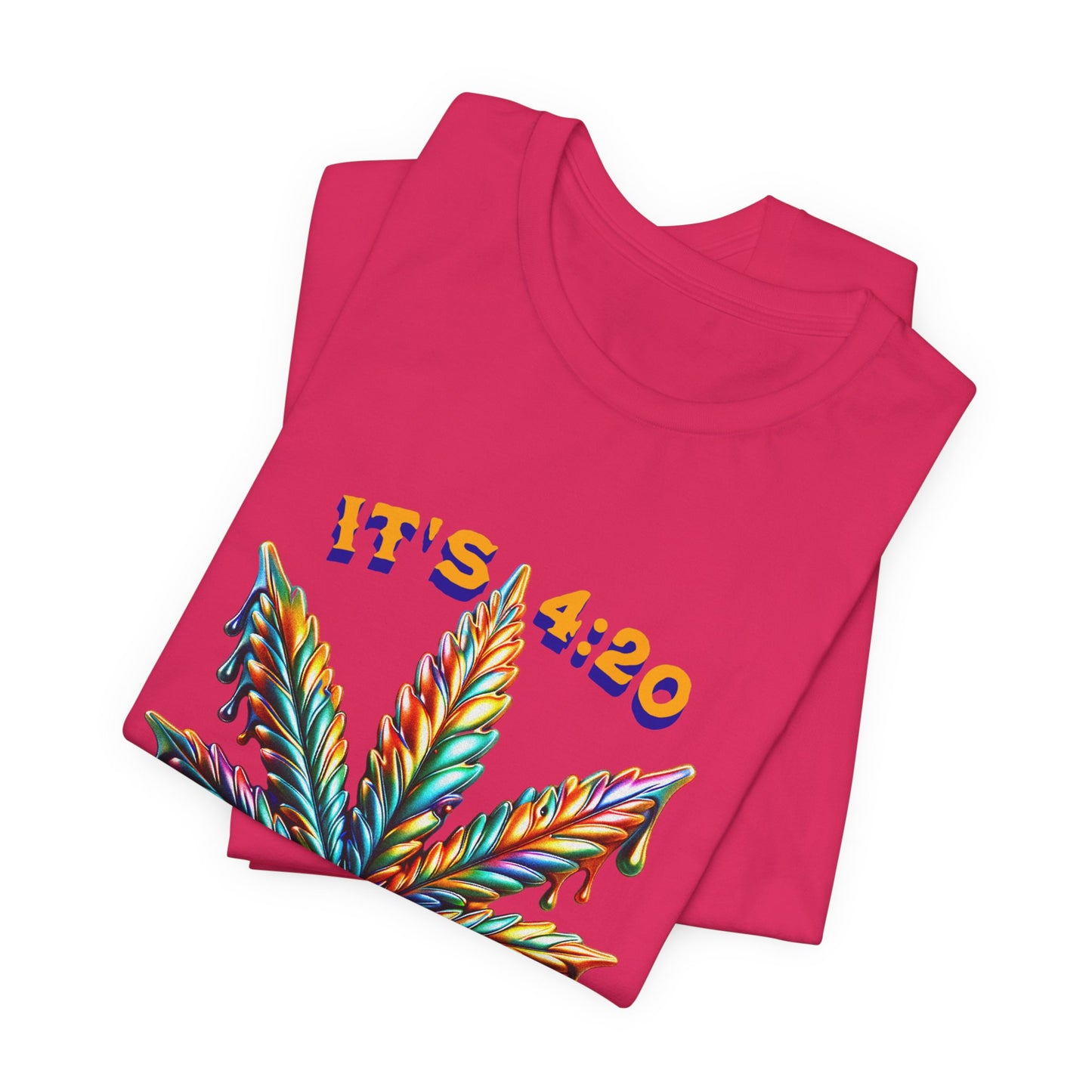 It's 420 Somewhere T-Shirt, Funny Marijuana Shirt, Cannabis Lifestyle Shirts, Funny Stoner Shirt, Cannabis Leaf T-Shirts, 420-Friendly Fashion