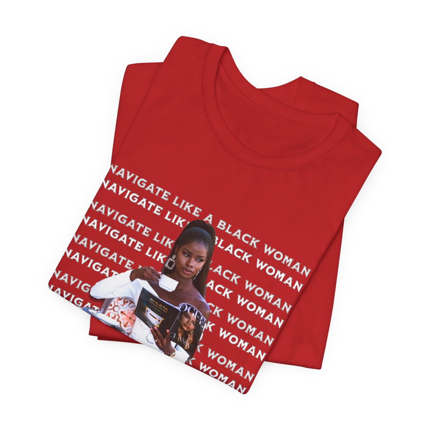 Navigate Like a Black Woman, Black Woman Shirt, 92% Black Woman Club, Black Girl Magic T-Shirts, Black History Month Shirts for Women