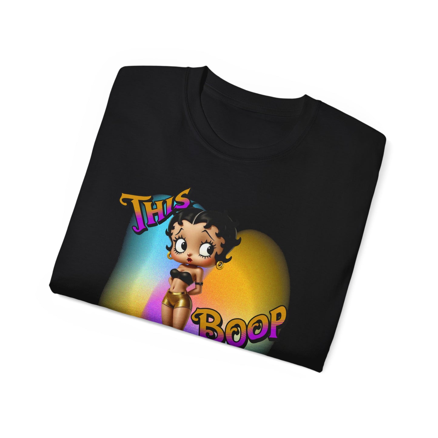 Retro Betty Boop Cartoon Tee, Fun Skater Themed T-Shirt, Vintage Skater Girl Shirt, Casual Wear, Betty Boop Design, Perfect Gift for Skater Fans
