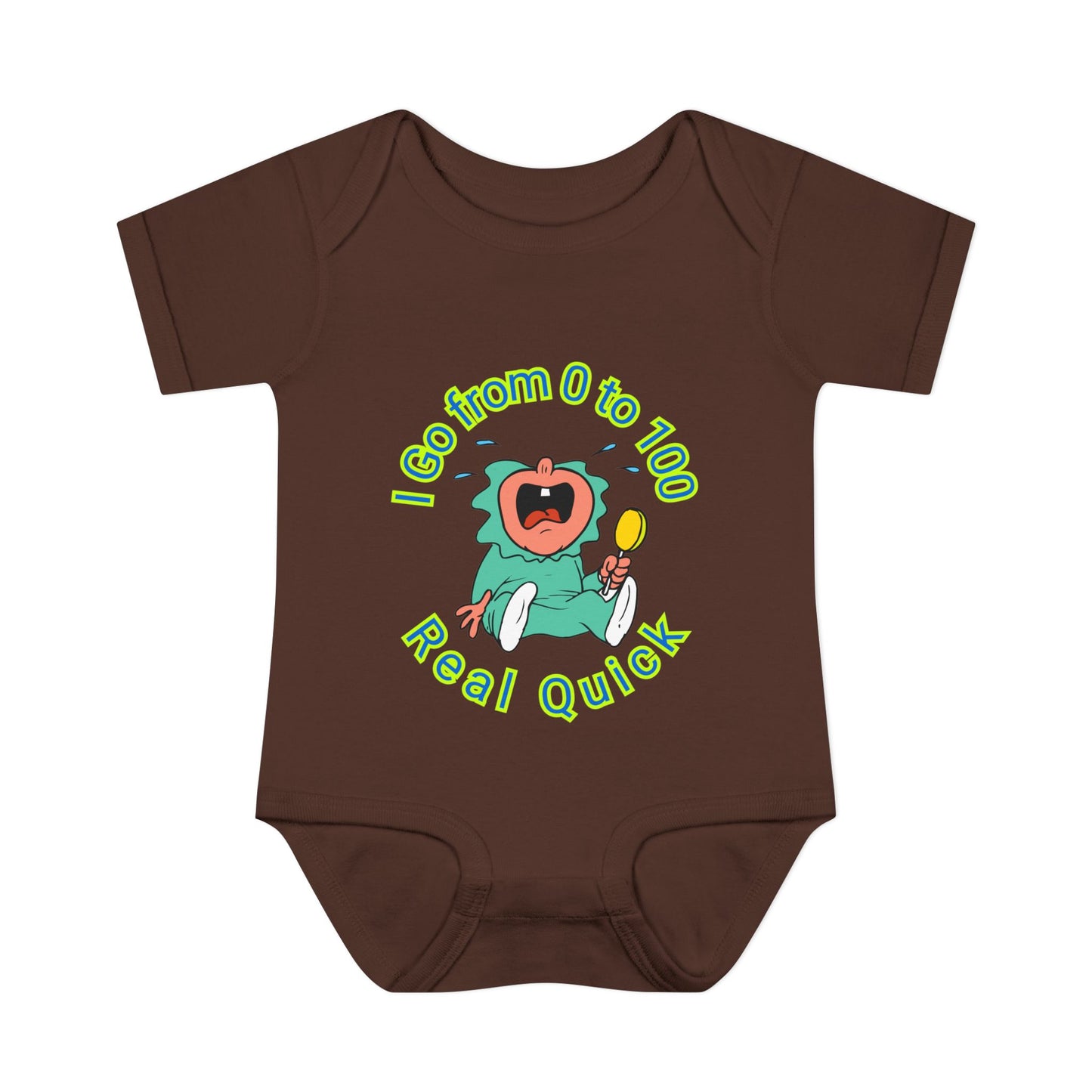 Funny Baby Onesies from 0 to 24 Months, Cute Colorful Baby Onesies for Boy or Girl, From 0 to 100 Real Quick, Newborn Baby Shower Gifts