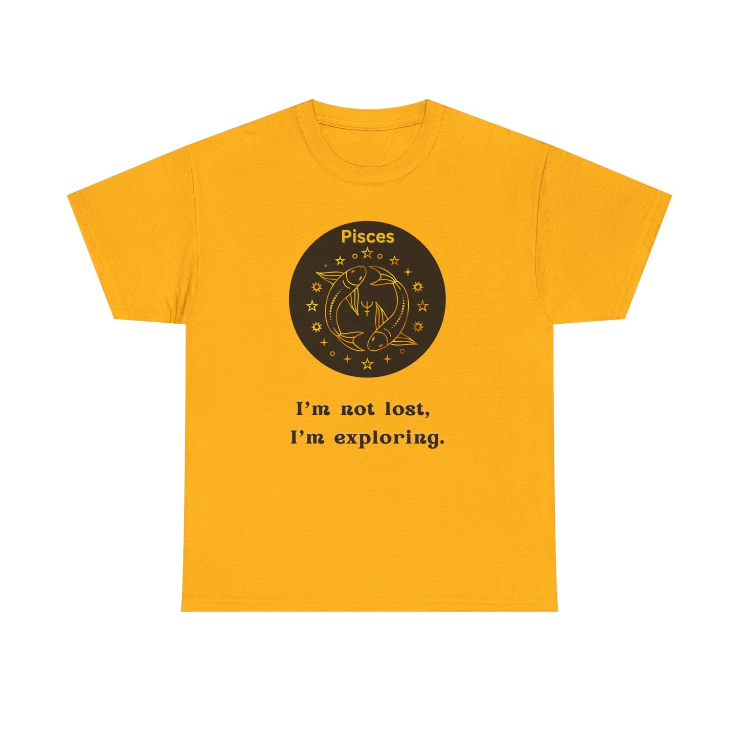 Pisces T-Shirt, Pisces Horoscope Gift, Birth Month Gift, Zodiac Sign T-Shirt Gift, Astrology Pisces T-Shirt, Unisex, Gift for a Pisces Horoscope