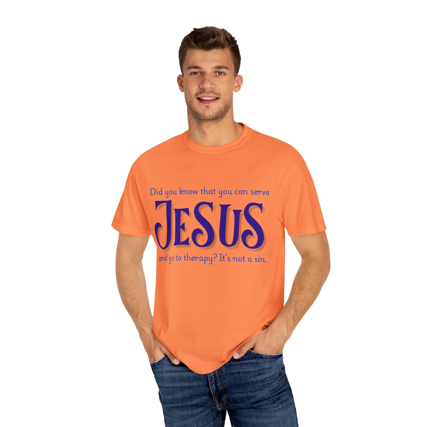 Religious Shirt for Gift, Religious Gift, Inspirational Shirt, Jesus T-Shirt, Christian T-Shirt, Jesus is Love, Unisex, Therapy Shirt, Mental Health Tees