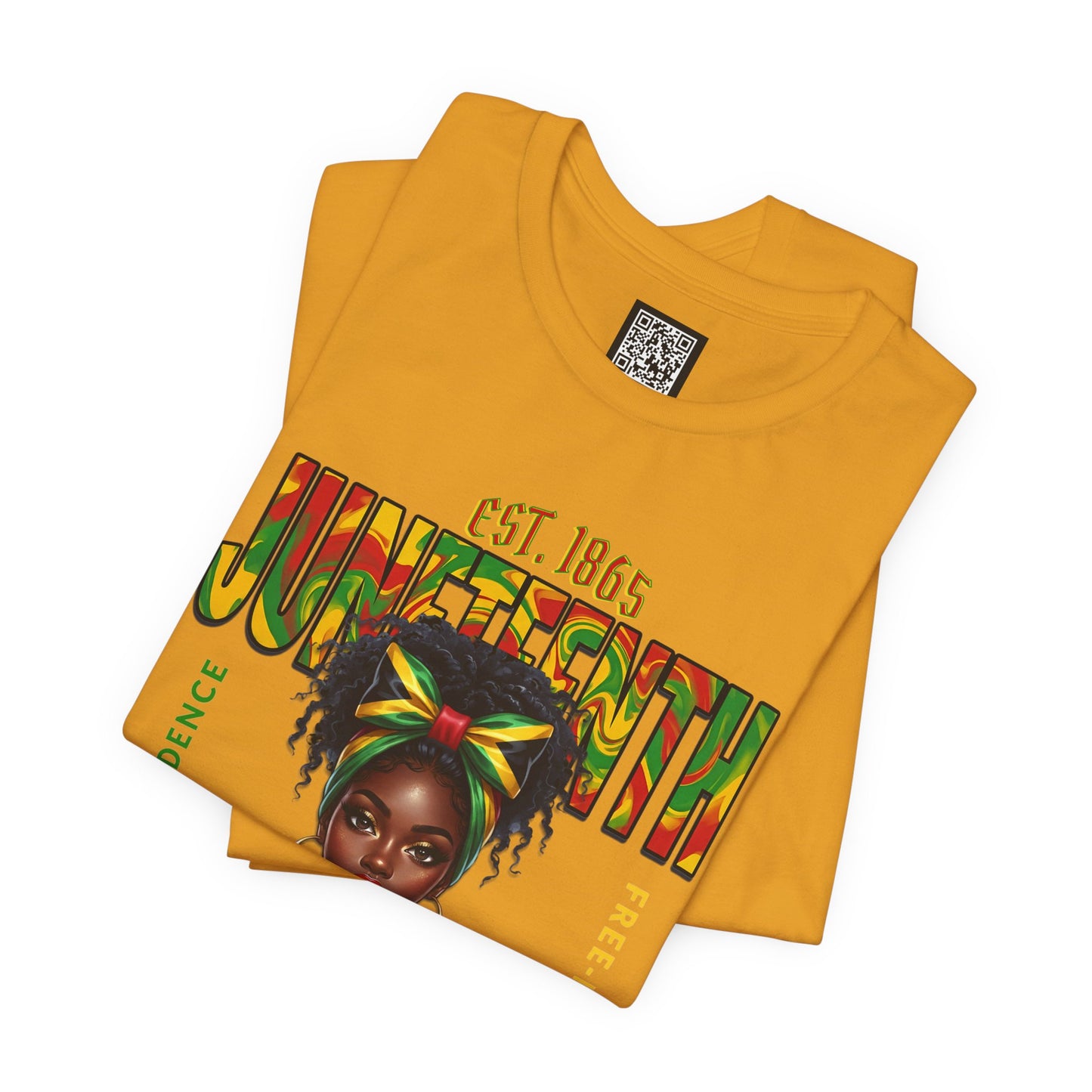 Juneteenth T-Shirt – "Let 'Em Know" Black Independence Tee