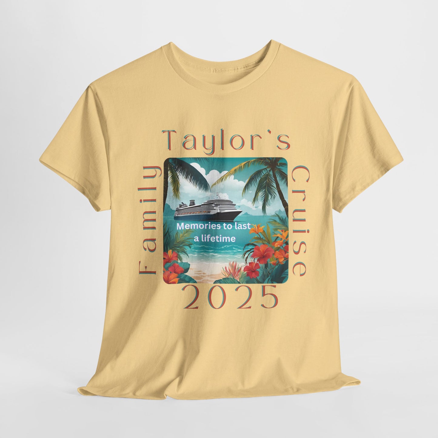Personalized Cruise Shirt 2025, Cruise Ship T-Shirt, 2025 Cruise T-Shirts, Bon-Voyage Cruise T-shirts, Cruise Vacation Shirt for 2025