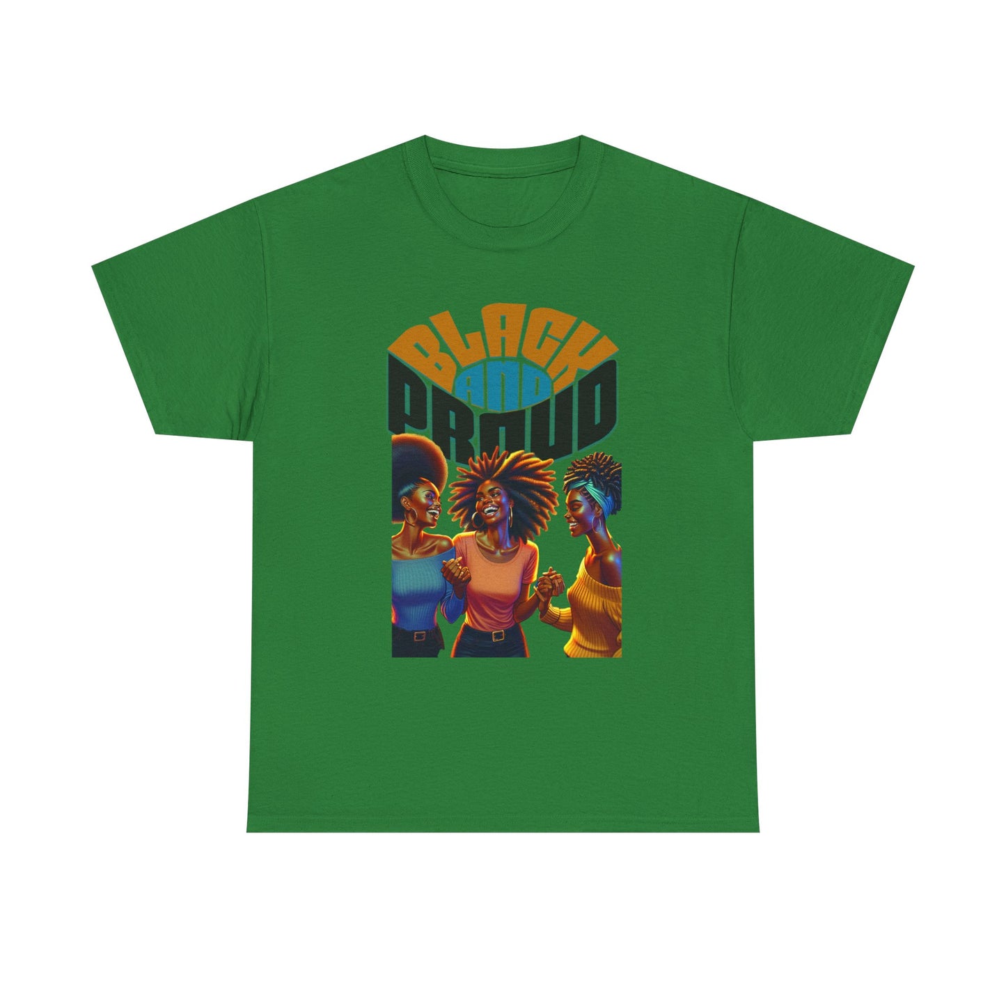 Black and Proud: Sisters United Shirt, Black Culture Shirts, Melanin Power, Black Girl Magic Shirts, African American T-Shirts, Nubian Queens T-Shirts,