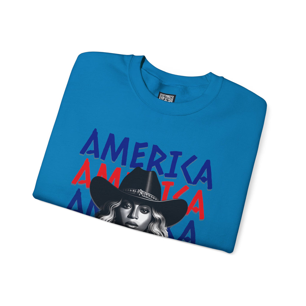America Graphic Crewneck Sweatshirt, Beyonce America We Have a Problem, Fan Merchandise for Beyonce, Unisex Gildan Sweatshirts
