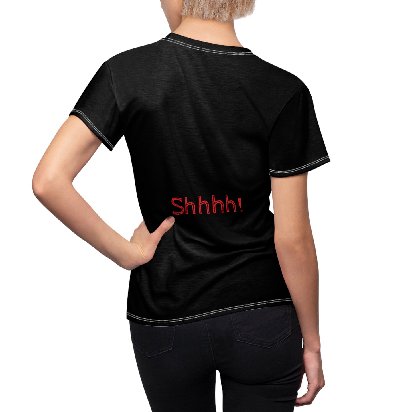 Statement Graphic Tee, Silence Speaks Loud Fashion Style, Trendy Urban Wear, Perfect for Parties, Unique Gift Idea, Casual Outfit Essential