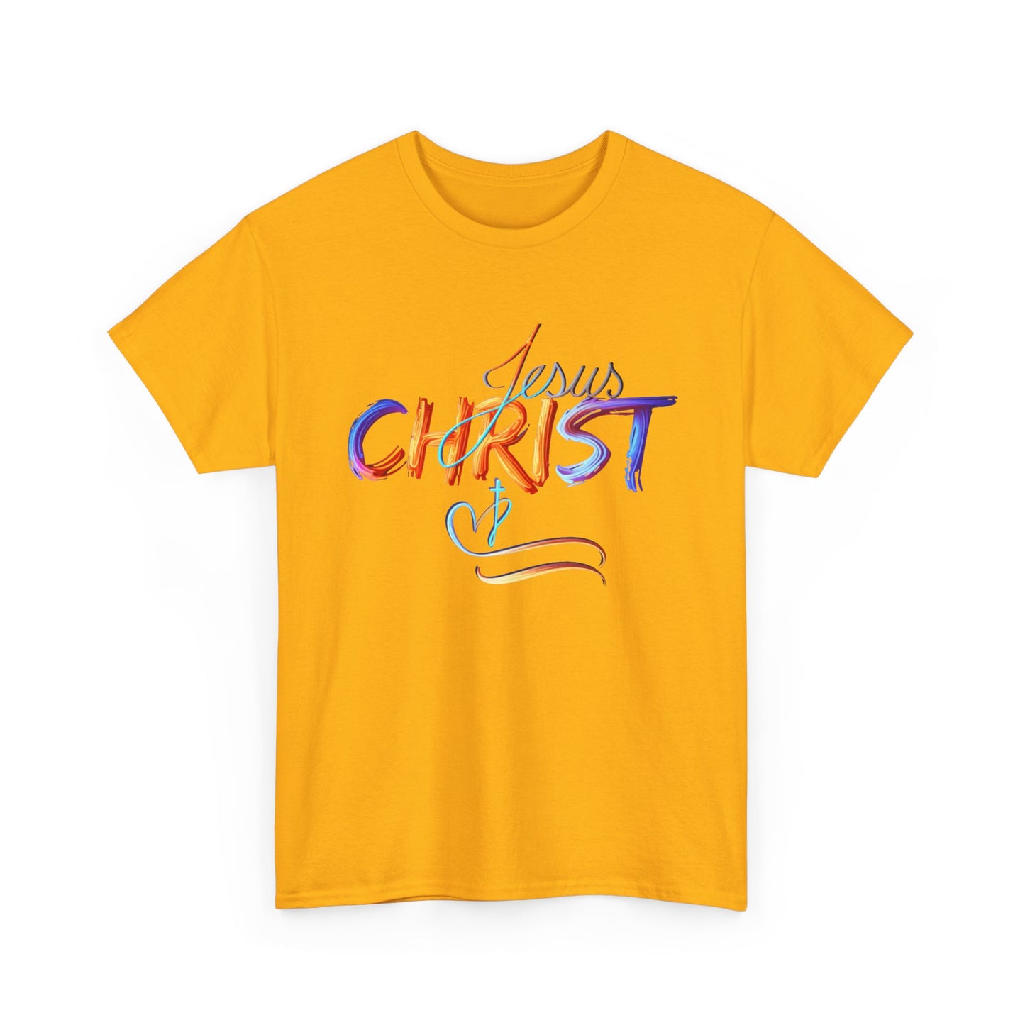 Jesus Christ Shirt, Faith & Light T-shirt, Christian Apparel, Bold Christian Graphics, Christian Gift, Faith-Based Art, Gospel Merchandise