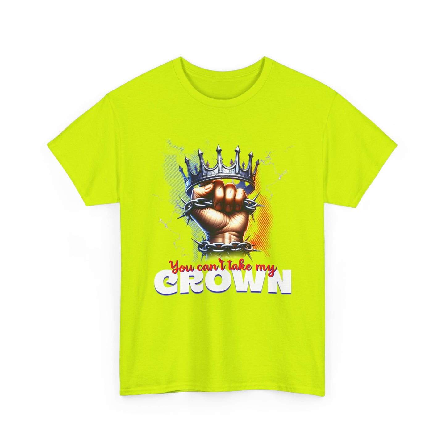 Uncrowned Resilience, 'You Can't Take My Crown' Graphic Tee for Kings & Queens, Self-Empowerment Unisex Clothing, Self-Worth T-Shirt,