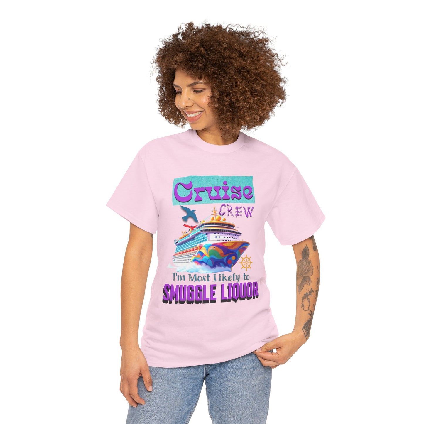 Cruise Crew Tee - Fun Cruise Vacation Shirt, Unisex Cotton T-Shirt, Summer Holiday Apparel, Perfect Gift for Cruise Travelers, Cruise Enthusiasts