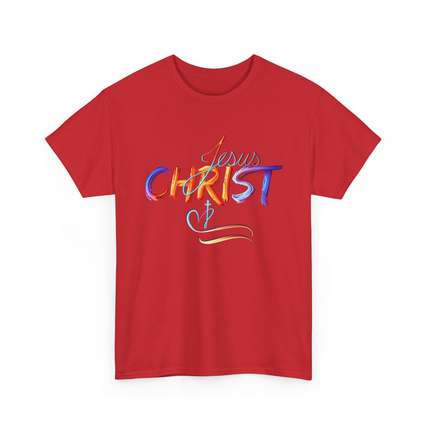 Jesus Christ Shirt, Faith & Light T-shirt, Christian Apparel, Bold Christian Graphics, Christian Gift, Faith-Based Art, Gospel Merchandise