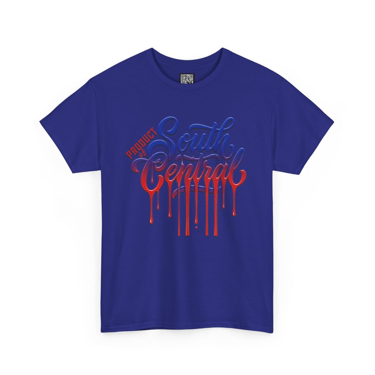 South Central Drip T-Shirt — Retro Los Angeles Script Graffiti Tee