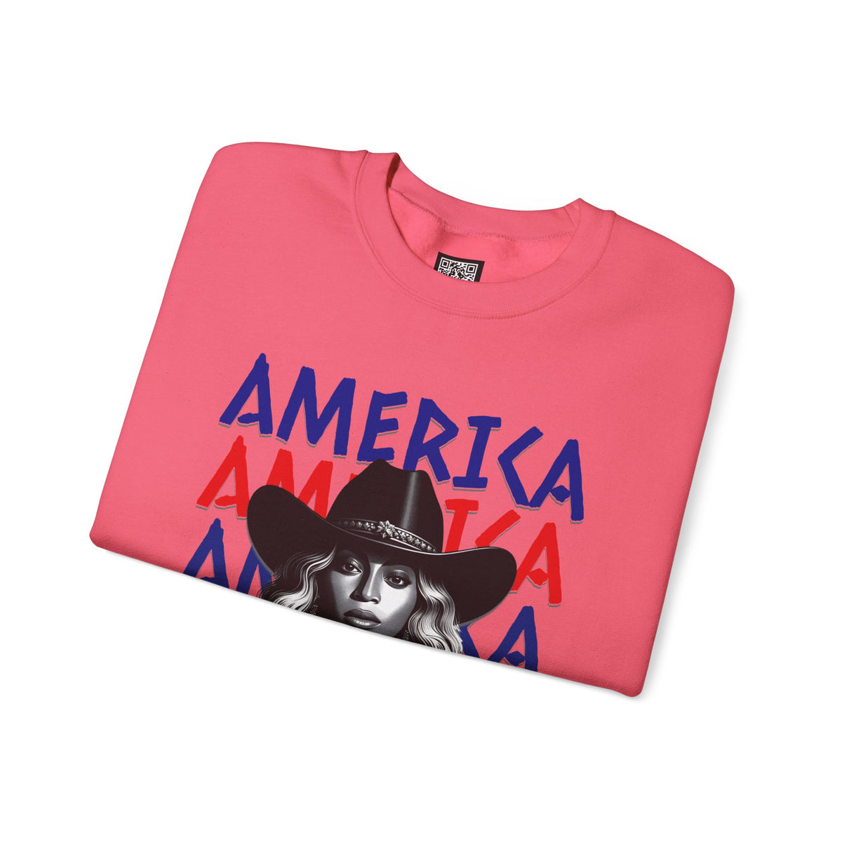 America Graphic Crewneck Sweatshirt, Beyonce America We Have a Problem, Fan Merchandise for Beyonce, Unisex Gildan Sweatshirts