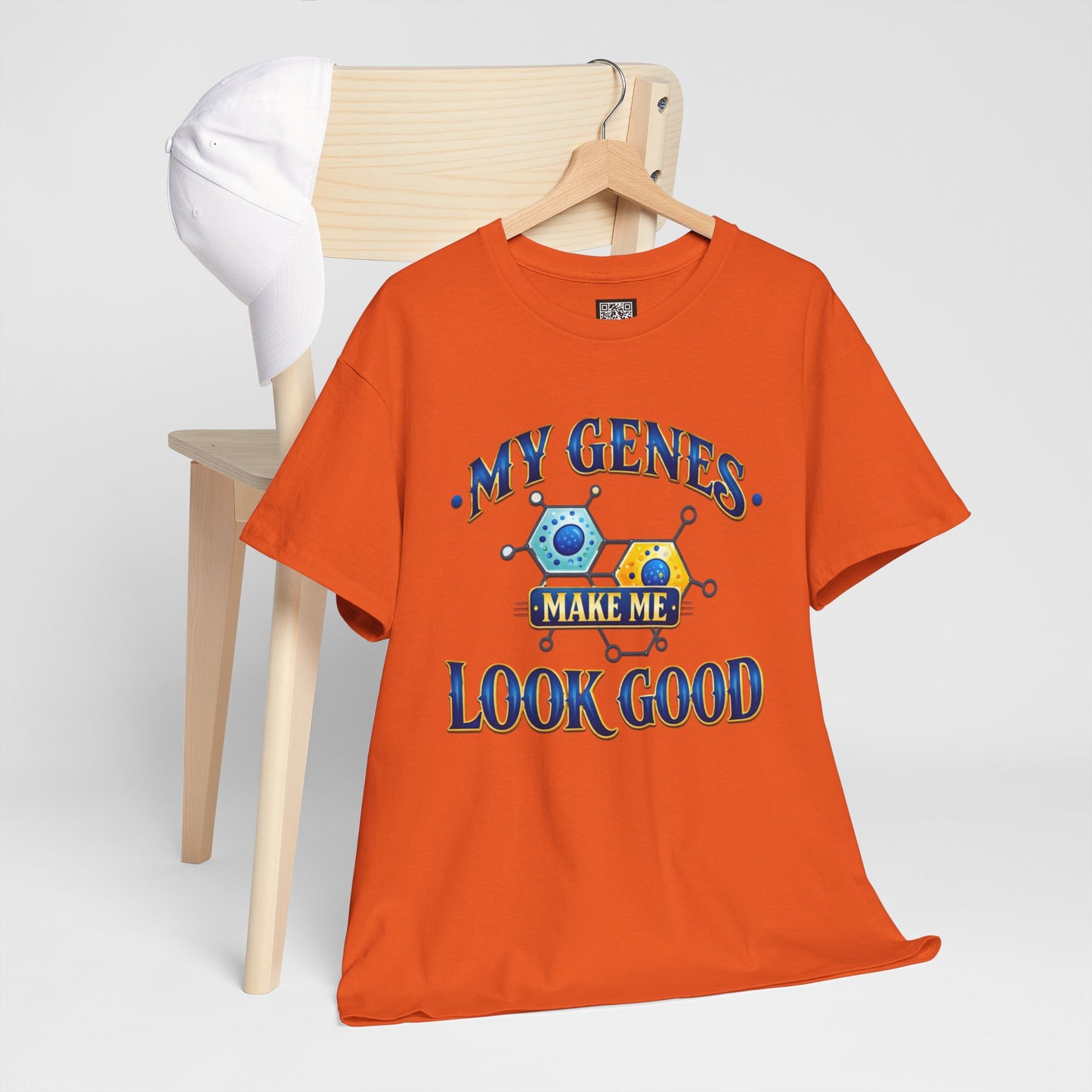 My Genes Make Me Look Good – Funny Science Graphic Unisex T-Shirt