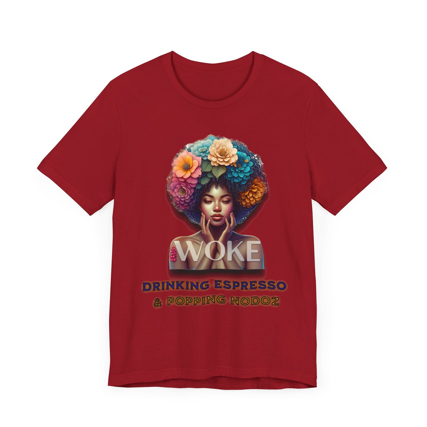 Woke Because We Can't Sleep on our Government, 92% Black Woman's Power Shirt, Melanin Women T-Shirts, Black Girl Magic T-Shirts,
