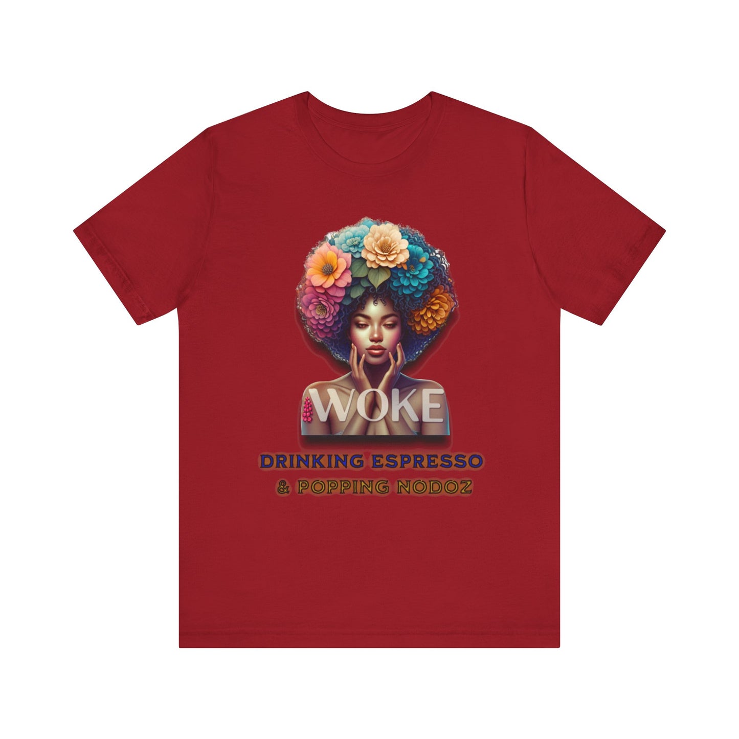 Woke Because We Can't Sleep on our Government, 92% Black Woman's Power Shirt, Melanin Women T-Shirts, Black Girl Magic T-Shirts,