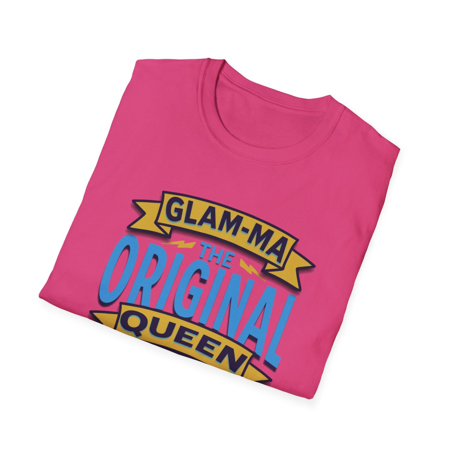 Glam-Ma Original Queen of Multitasking T-Shirt, Glam-Ma: Queen of Everything, Birthday Gift for Grandma, T-Shirt for Grandmothers, Cute Glam-Ma Gift