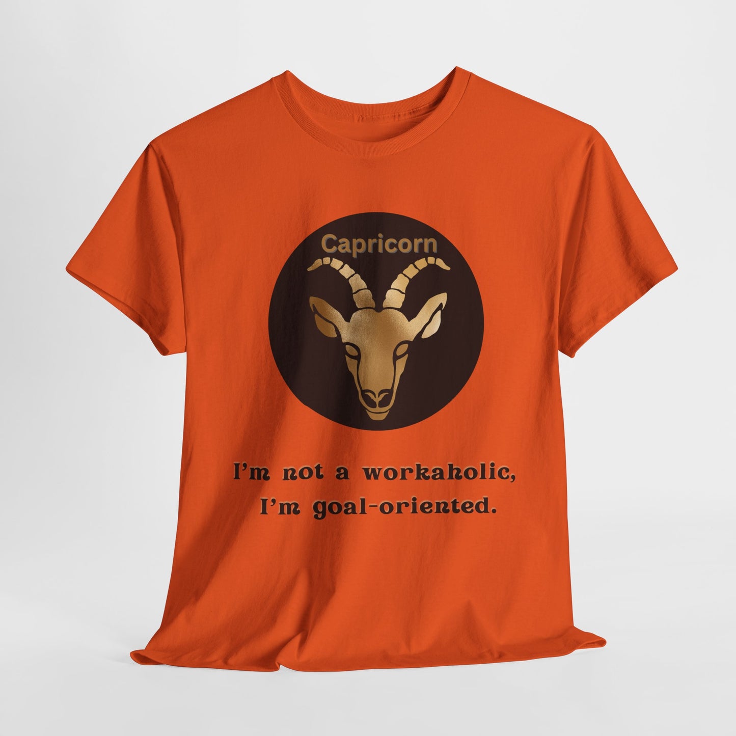 Capricorn T-Shirt, Capricorn Horoscope Gifts, Birth Month Gifts, Zodiac Sign T-Shirt Gifts, Astrology T-Shirt, Unisex Heavy Cotton Tee