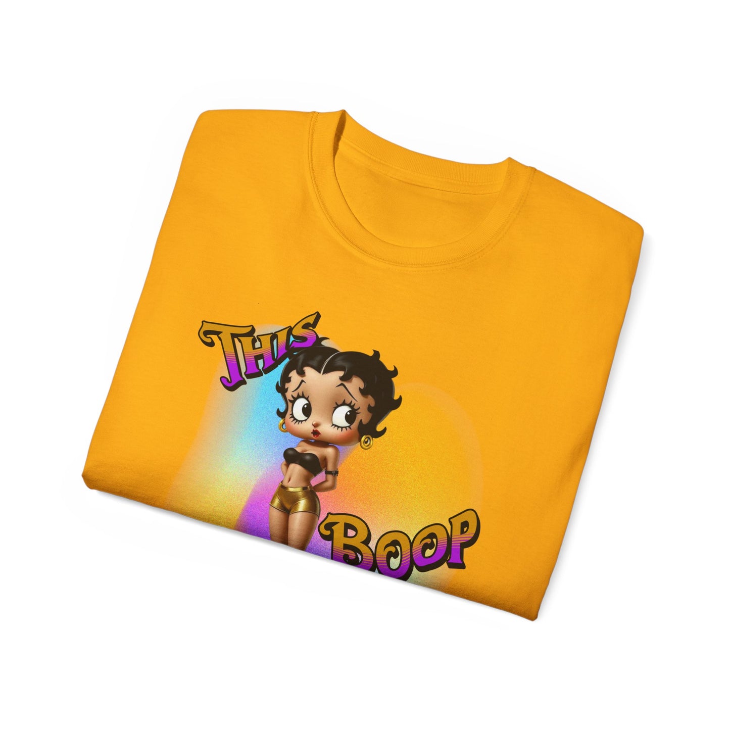 Retro Betty Boop Cartoon Tee, Fun Skater Themed T-Shirt, Vintage Skater Girl Shirt, Casual Wear, Betty Boop Design, Perfect Gift for Skater Fans