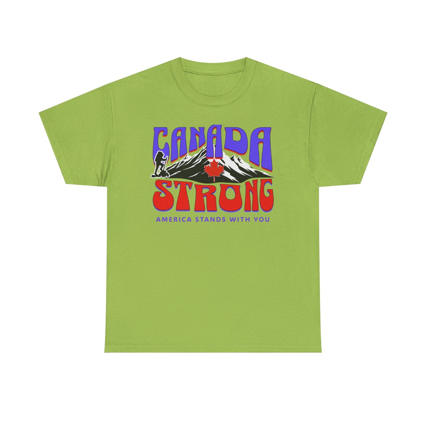 Canada and America in Solidarity, Canada Strong Unisex T-Shirt, America and Canada are United, Canada Pride and America Apologizes for Trump