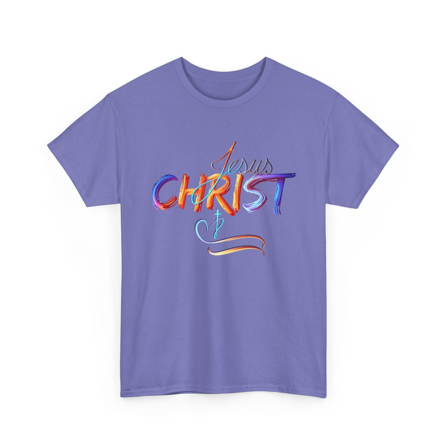 Jesus Christ Shirt, Faith & Light T-shirt, Christian Apparel, Bold Christian Graphics, Christian Gift, Faith-Based Art, Gospel Merchandise