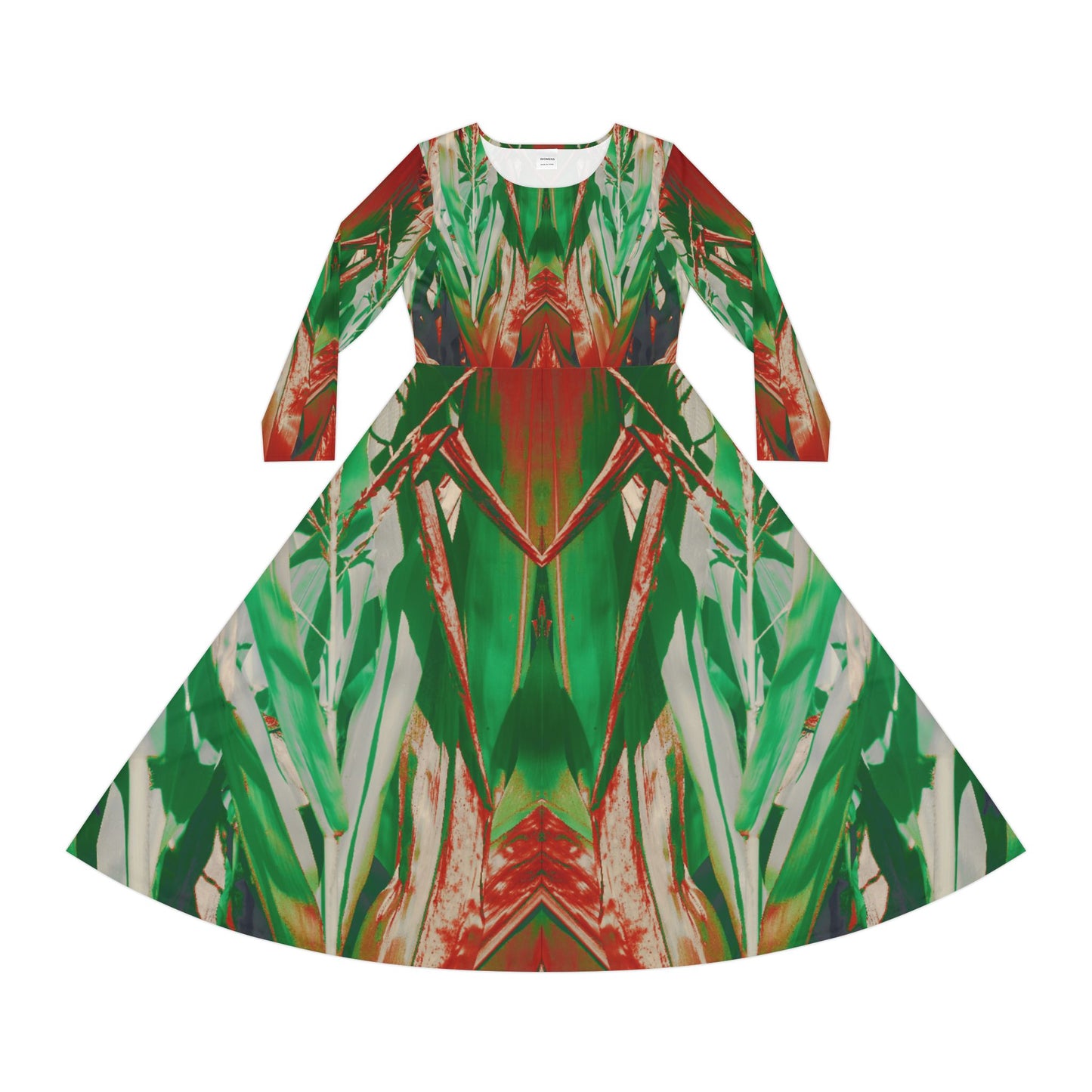 Vibrant Long Sleeve Dance Dress - Perfect for Performances & Celebrations, Praise Dance Dress