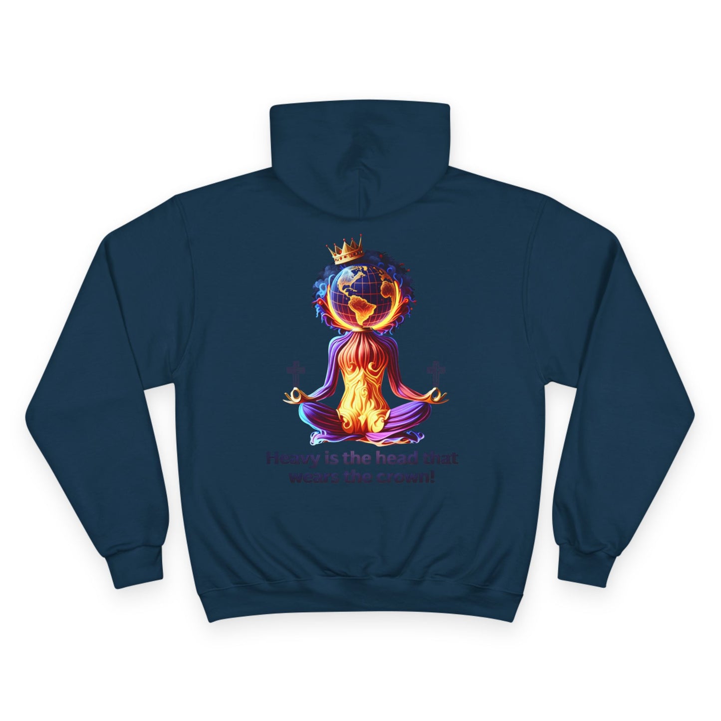 "Heavy is the Head" Champion Hoodie for Women, Inspirational Hoodie for Women, Women Empowerment Hoodies for Women