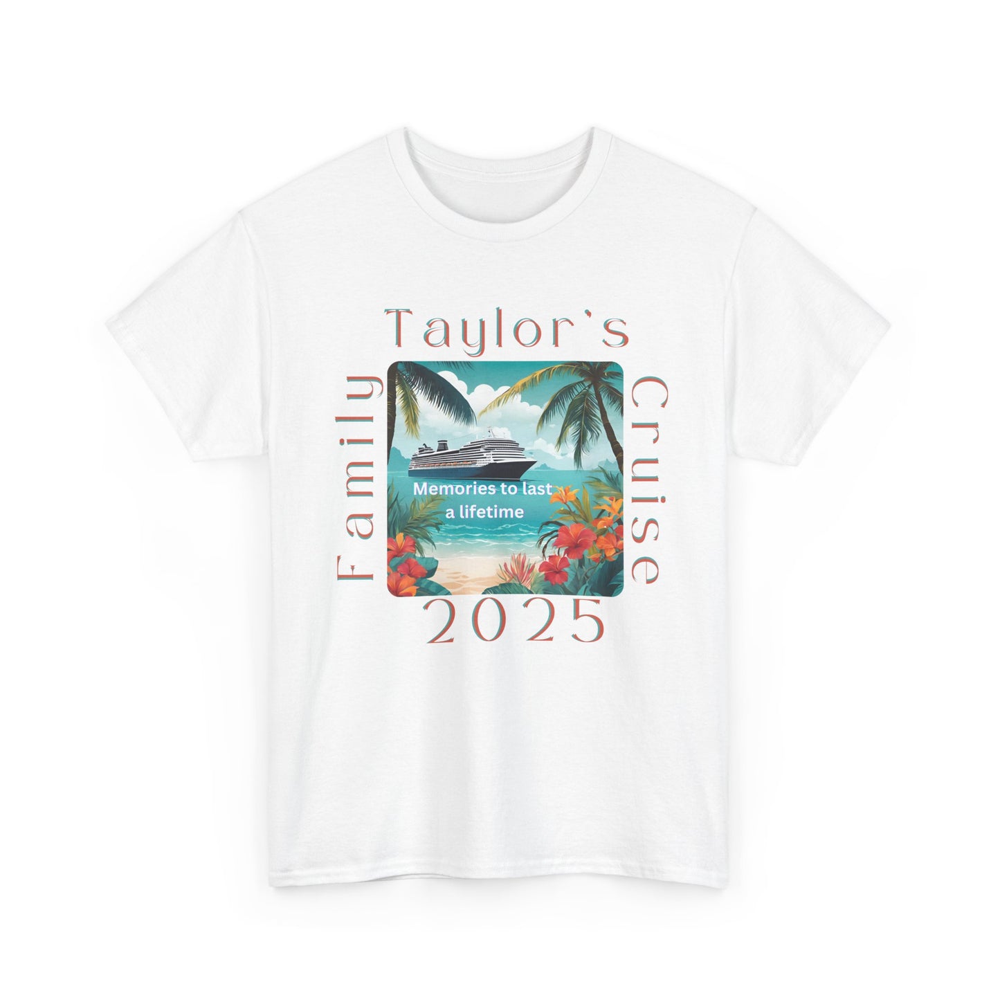Personalized Cruise Shirt 2025, Cruise Ship T-Shirt, 2025 Cruise T-Shirts, Bon-Voyage Cruise T-shirts, Cruise Vacation Shirt for 2025