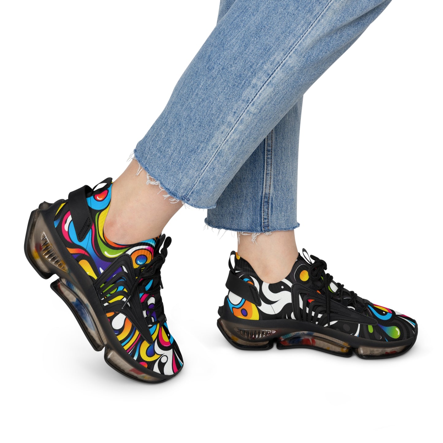 Colorful Women's Mesh Sneakers, Trendy Athletic Shoes for Comfort, Fashion, Casual Wear, Gifts, Summer Sneakers for Women