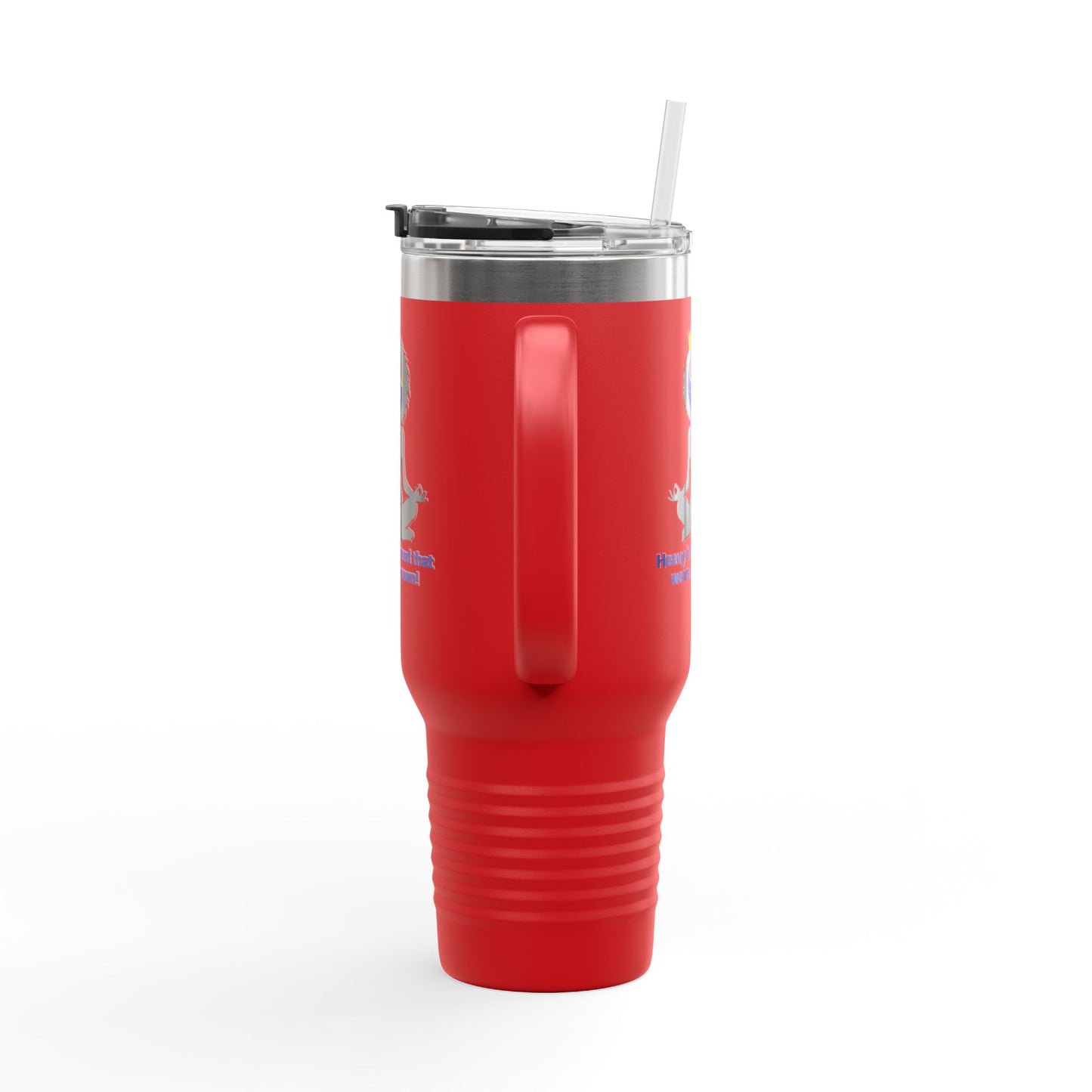 "Heavy is the Head" Polar Camel 40oz Tumbler, 40oz Stainless Steel Tumbler