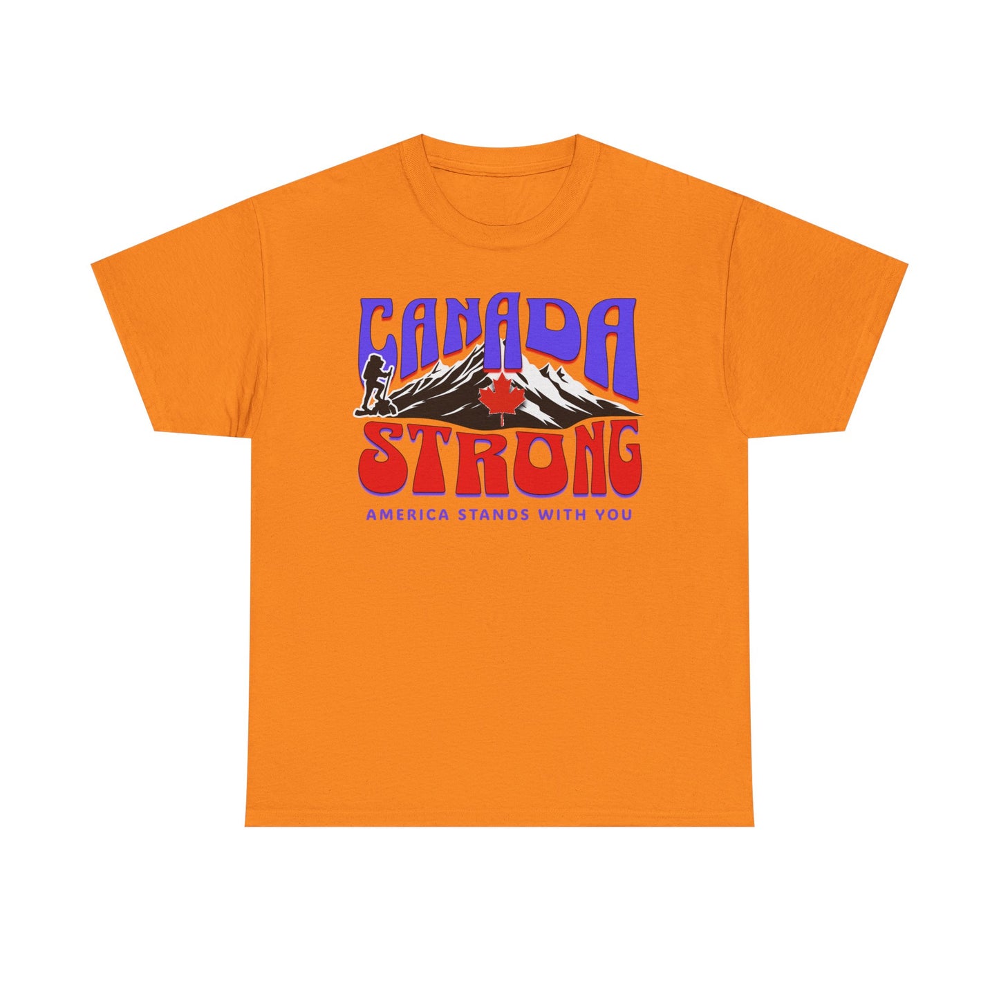 Canada and America in Solidarity, Canada Strong Unisex T-Shirt, America and Canada are United, Canada Pride and America Apologizes for Trump