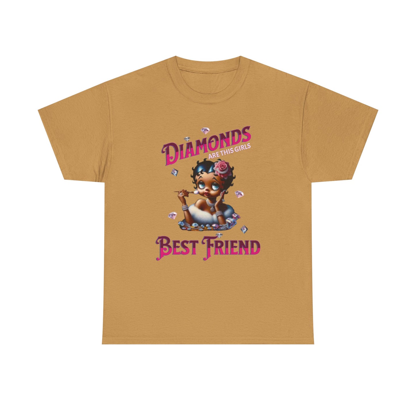 Diamonds Are This Girl's Best Friend, Marilyn Monroe Quote Shirt, Best Friend Tees, Betty Boop I Love Diamonds T-Shirts,