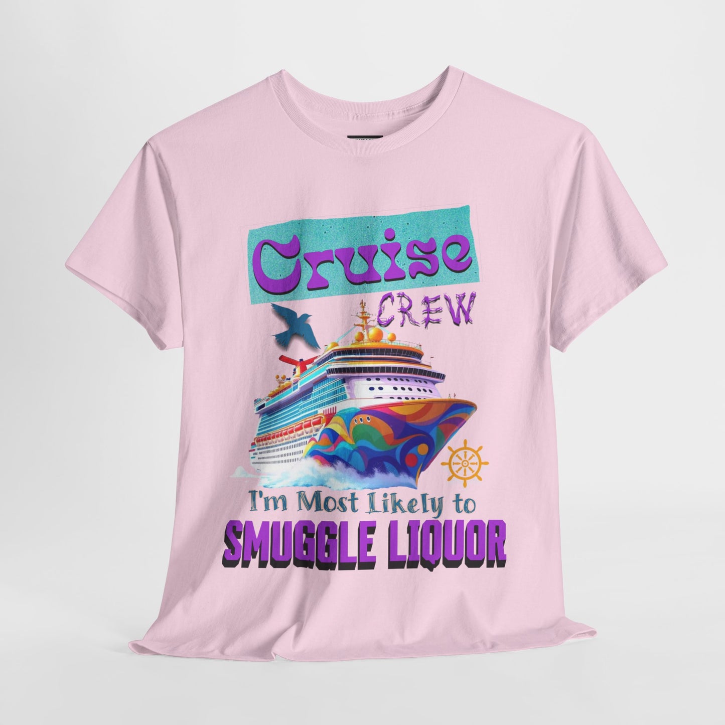 Cruise Crew Tee - Fun Cruise Vacation Shirt, Unisex Cotton T-Shirt, Summer Holiday Apparel, Perfect Gift for Cruise Travelers, Cruise Enthusiasts
