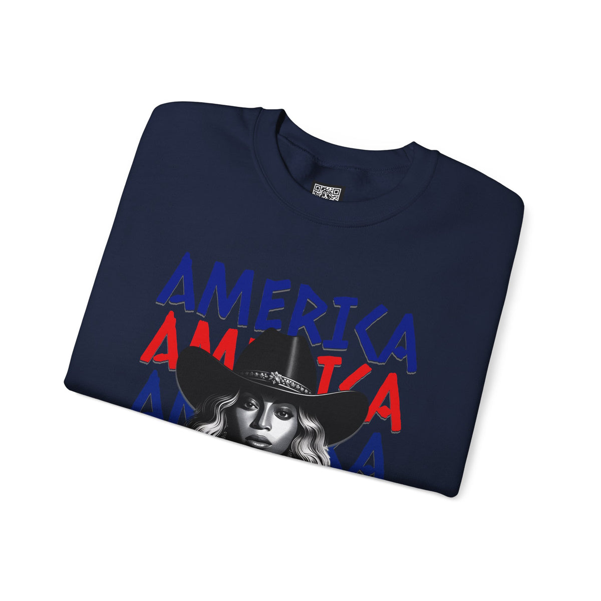 America Graphic Crewneck Sweatshirt, Beyonce America We Have a Problem, Fan Merchandise for Beyonce, Unisex Gildan Sweatshirts