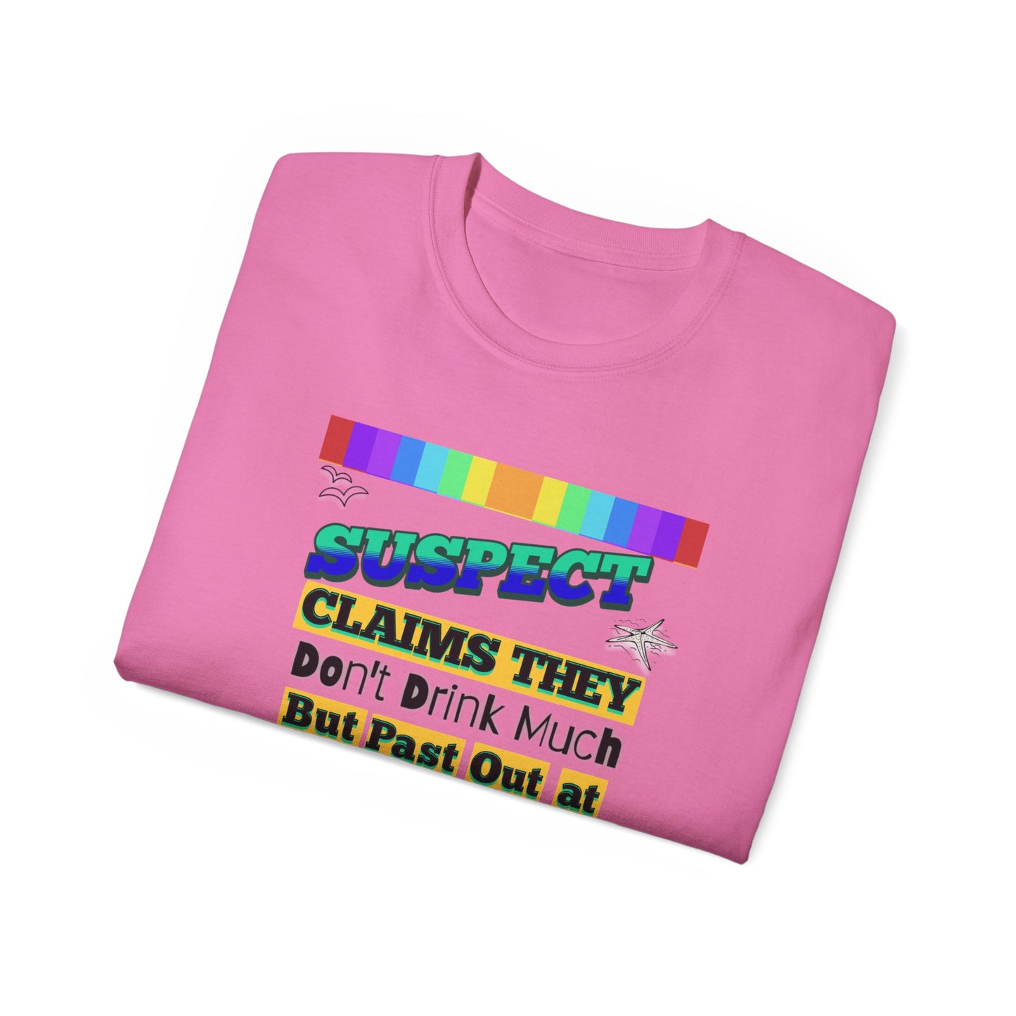 Colorful Humorous Unisex Cruise Vacation Tee: Perfect Gift for Cruise Crew Lovers, Fun Nights Out, Vacation Casual Wear, and More