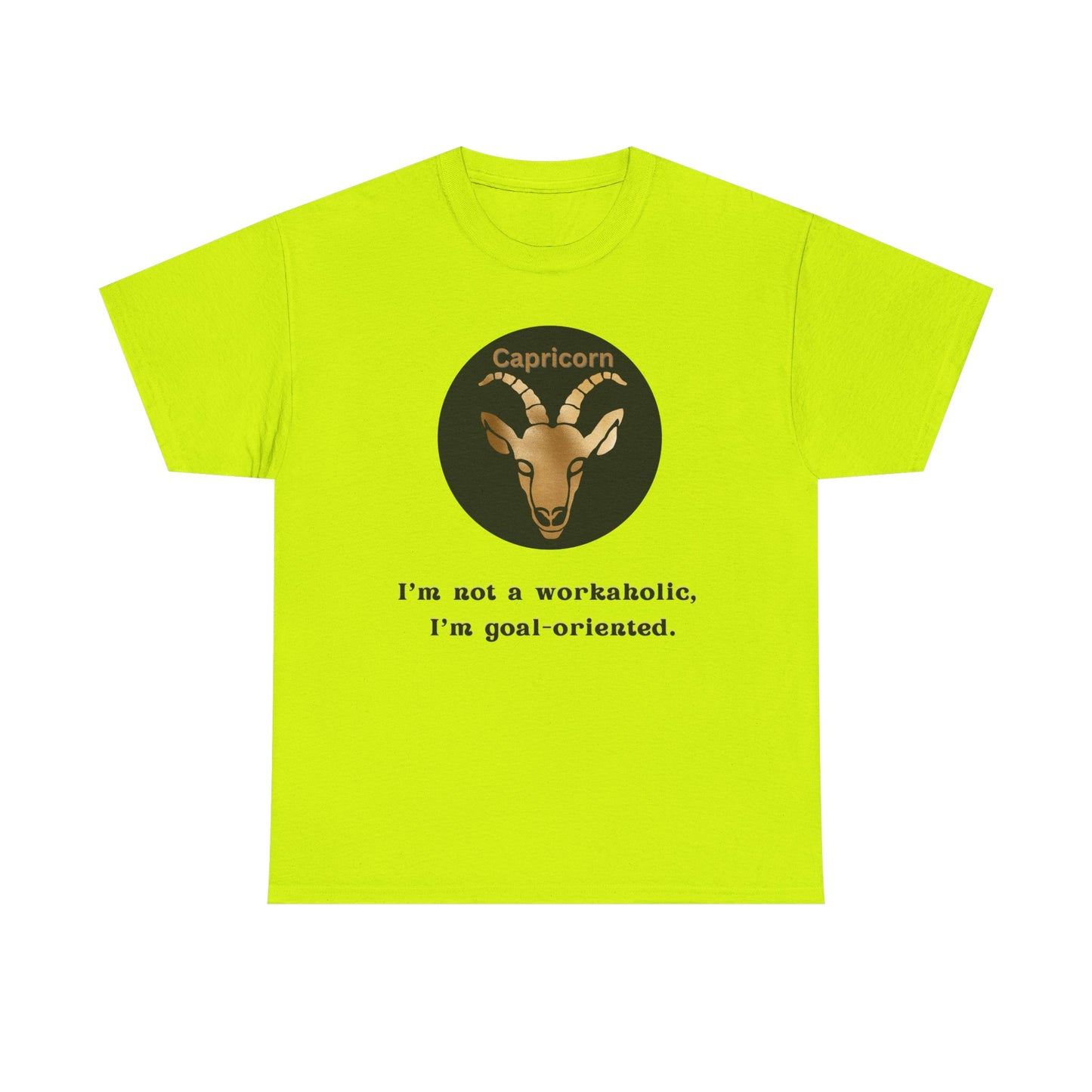 Capricorn T-Shirt, Capricorn Horoscope Gifts, Birth Month Gifts, Zodiac Sign T-Shirt Gifts, Astrology T-Shirt, Unisex Heavy Cotton Tee