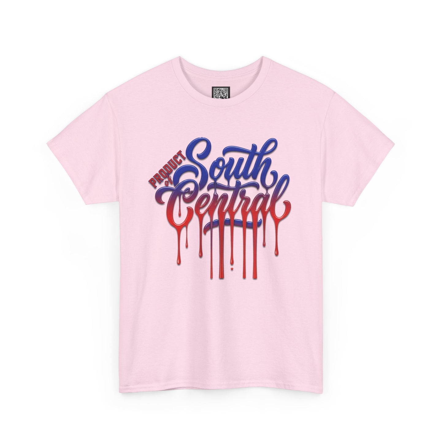 South Central Drip T-Shirt — Retro Los Angeles Script Graffiti Tee