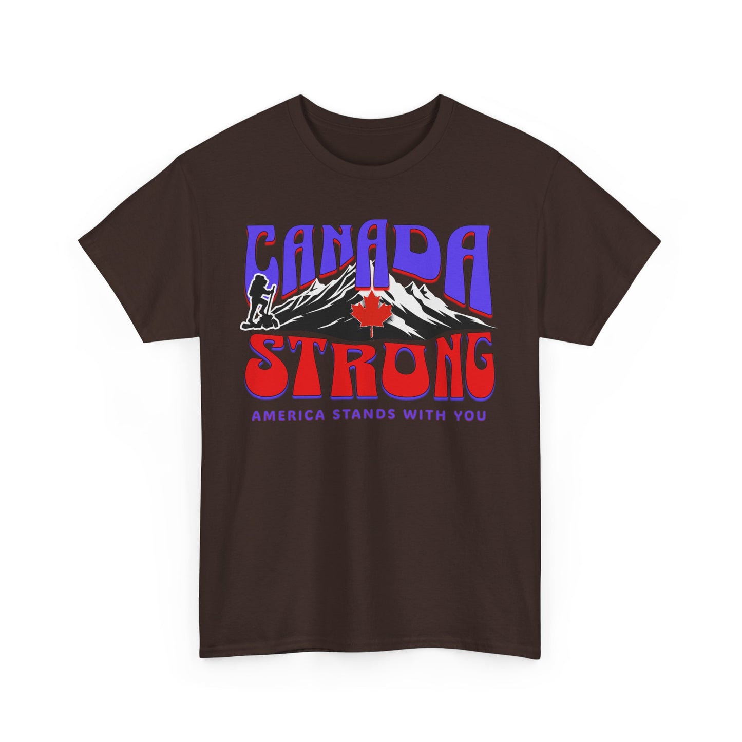 Canada and America in Solidarity, Canada Strong Unisex T-Shirt, America and Canada are United, Canada Pride and America Apologizes for Trump