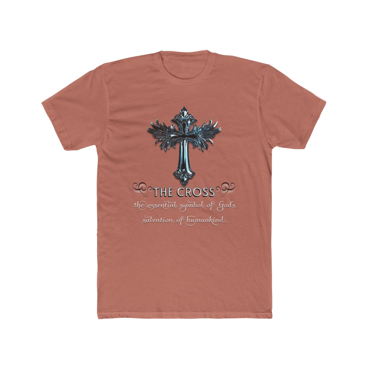 Faith-Inspired Unisex Tee, The Cross, A Symbol of Salvation, Christian Merchandise Great for Gifting, Religious Inspirational Tees