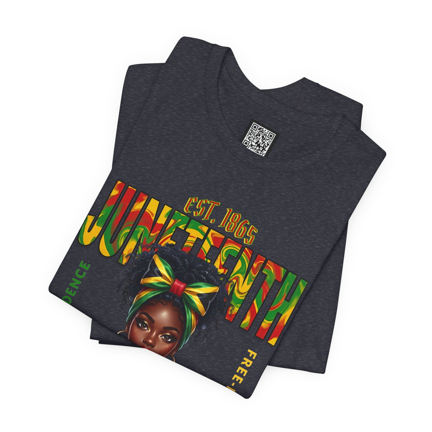 Juneteenth T-Shirt – "Let 'Em Know" Black Independence Tee